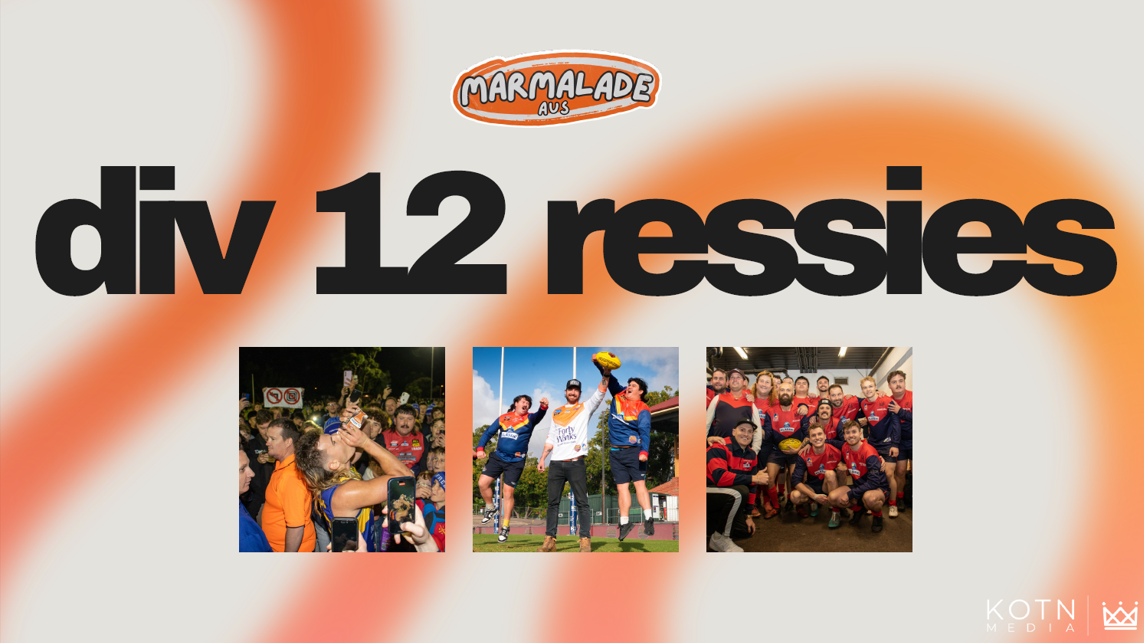 Ultimate Ressies Foot The Div 12 Ressies | Footyleague